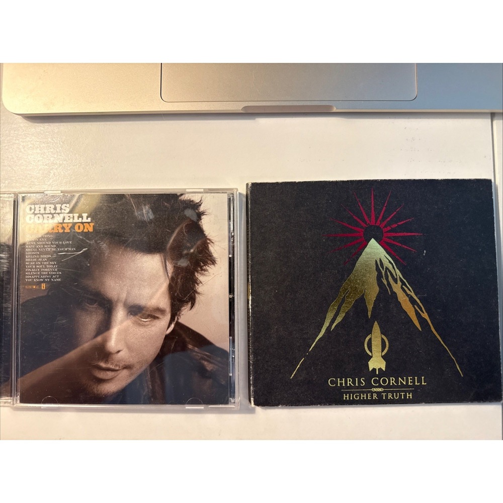 Chris Cornell Higher Truth CD 2015 Carry On CD 2007 Used Lot Of 2